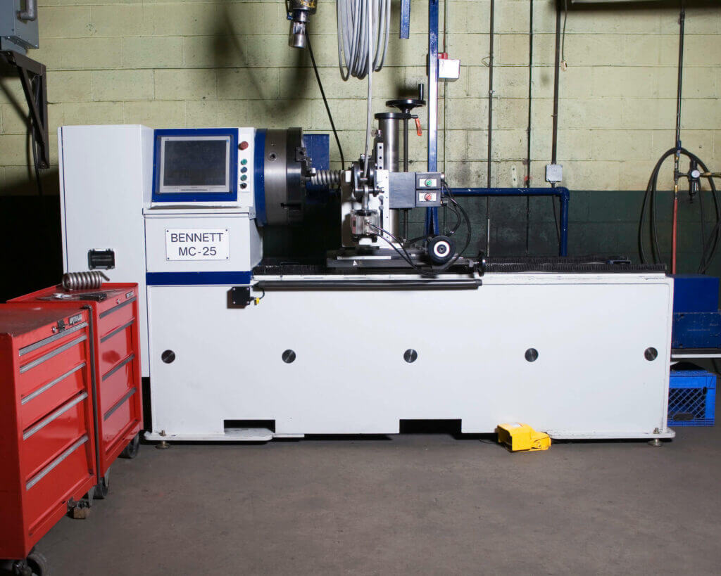 CNC Lathe coiler